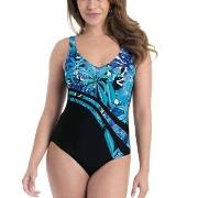 Anita Luella Swimsuit Svart/Blå C 46 Dam