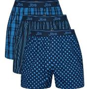 JBS Kalsonger 3P Organic Cotton Boxershorts Blå/Blå ekologisk bomull 2...