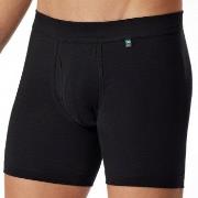 Schiesser Kalsonger Long Life Cotton Cyclist Boxer Svart bomull Medium...