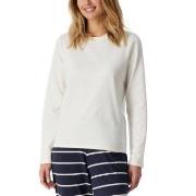 Schiesser Mix and Relax Cotton Longsleeved Shirt Benvit bomull 44 Dam