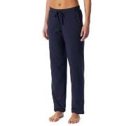 Schiesser Mix and Relax Long Cotton Pants Mörkblå bomull 46 Dam