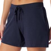 Schiesser Women Mix and Relax Cotton Shorts Mörkblå bomull 42 Dam