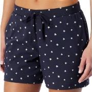 Schiesser Women Mix and Relax Cotton Shorts Vit/Marin bomull 36 Dam