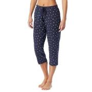 Schiesser Women Mix and Relax Pants Vit/Marin bomull 36 Dam