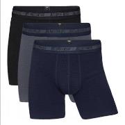 JBS Kalsonger 3P Long Leg Tights Bamboo Boxers Flerfärgad 3XL Herr
