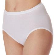 Schiesser Trosor Luxury High Waist Pants Vit bomull 48 Dam