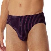 Schiesser Kalsonger Supermini Briefs Röd/Blå bomull Small Herr