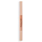 Makeup Revolution Fluffy Brow Duo Blonde - Ash Brown