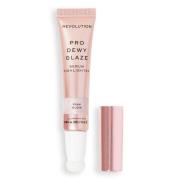 Revolution Pro Dewy Glaze Serum Highlighter 12ml (Various Shades) - Pi...