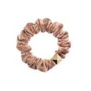 Dark Velvet Mini Scrunchie Nougat - pcs 1