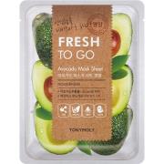 Tonymoly Fresh To Go Avocado Mask Sheet 25 g