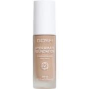 GOSH Hydramatt Foundation Light Dark - Neutral Undertone 010R - 30 ml