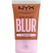 NYX Professional Makeup Bare With Me Blur Tint Foundation Warm Honey -...