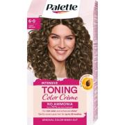 Schwarzkopf Palette Intensive Toning Color Crème  6-0 Light Brown - 1 ...