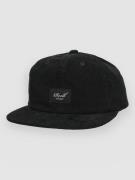 REELL Flat 6-Panel Keps black cord