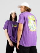 RIPNDIP Beach Boys T-Shirt purple mineral wash