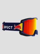 Red Bull SPECT Eyewear SOLO-001RE2 Dark Blue Goggle red snow / orange ...
