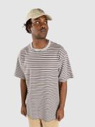 Blue Tomato Striped T-Shirt grey/tan