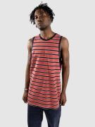 Blue Tomato Striped Linne white/red/navy