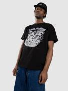 Brixton Bass Brains Monster T-Shirt black