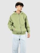 Ninth Hall Fundamental Hoodie med Dragkedja green