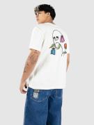 RVCA Flower Skull T-Shirt antique white