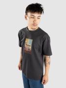 RVCA Sage Shroom T-Shirt washed black