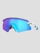 Oakley Encoder polished white Solglasögon prizm sapphire