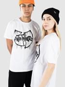 Wu Tang Dripping Logo T-Shirt white