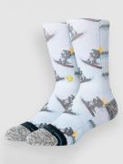 Stance Later Gator Crew Socks lightblue