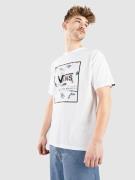 Vans Classic Print Box T-Shirt white/vans teal/rose smke