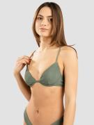 Damsel Mini Rip Bikini Top army