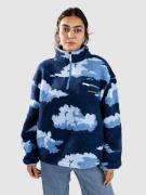 Blue Tomato Scenic Landscape Halfzip Fleecejacka blue clouds