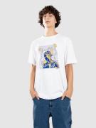 adidas Skateboarding Dre T-Shirt white/royblu/hazora