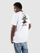 Rip Curl Search Icon T-Shirt white