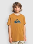 Quiksilver Comp Logo T-Shirt bone brown