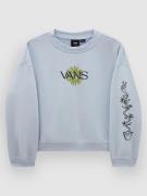 Vans Bee Peace Slouchy Crew Tröja halogen blue