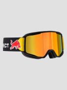 Red Bull SPECT Eyewear Neon Black Goggle brown with red