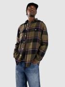 Levi's Jackson Worker Skjorta huck plaid olive night fl