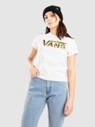 Vans Warped Floral Fill Mini T-Shirt marshmallow