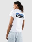 Patagonia P-6 Logo Responsibili T-Shirt white