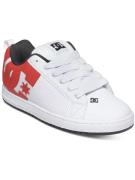 DC Court Graffik Skateskor white/red/black