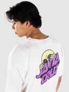 Santa Cruz Knibbs Alien Stacked Strip T-Shirt white