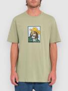 Volcom Cosmic Rodeo T-Shirt green tea