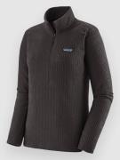 Patagonia R1 Air Zip Neck Hoodie med Dragkedja black