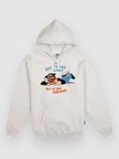 The Dudes Limits Seasonal Hoodie off white