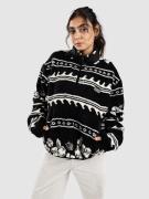 Rip Curl Soleil Polar Fleece 1/4 Zip Half-Zip Fleecetröja black