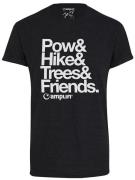 Amplifi Claim Snow T-Shirt black