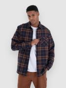 Hurley Axe Sherpa Flannel Skjorta armored navy