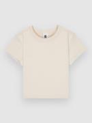 Element Icon Crop T-Shirt oat milk
